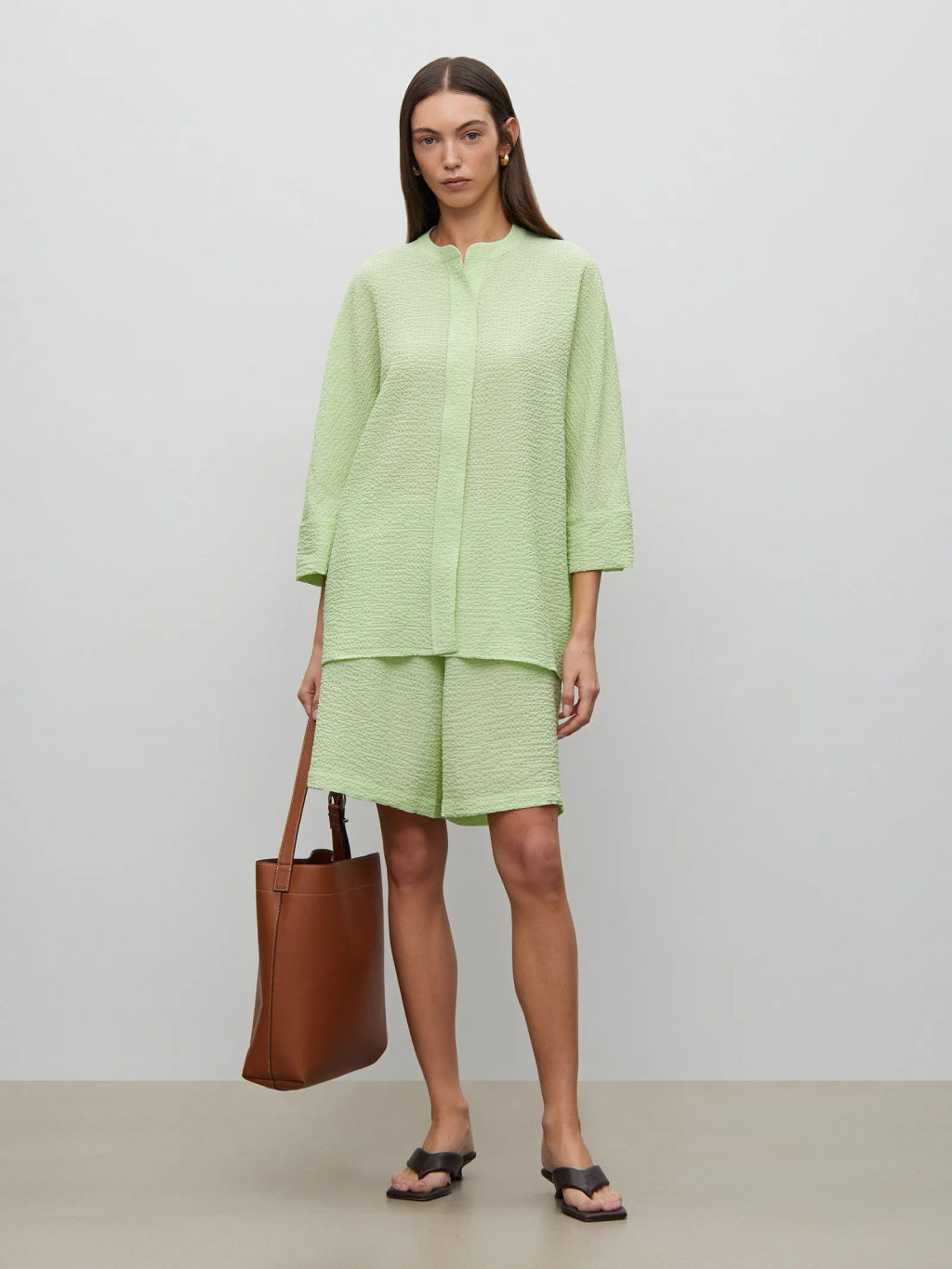 ЕМКА / Рубашка однотонная - Emka фото 2