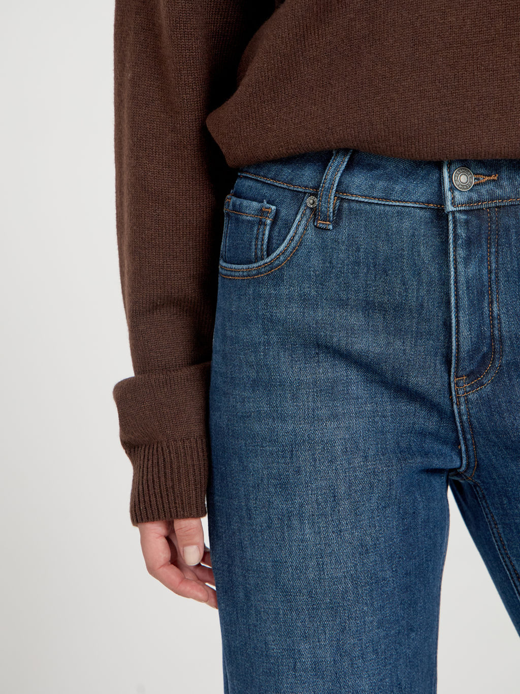 Женские Джинсы Утепленные STRAIGHT