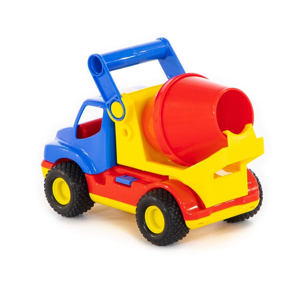 КонсТрак, автомобиль-бетоновоз (в сеточке) - Полесье фото 2