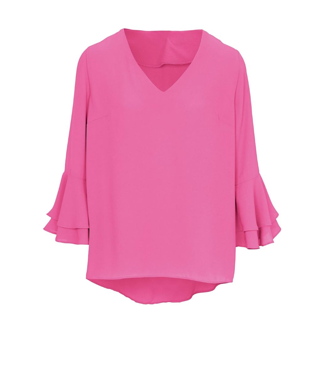 Блузка, малиновая - Linea tesini фото 2