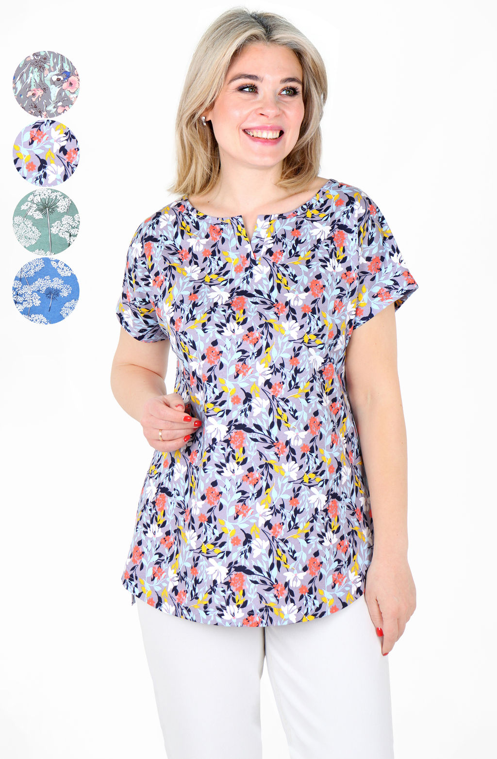 Футболка Рошель Ф-10 (48-62) кулирка