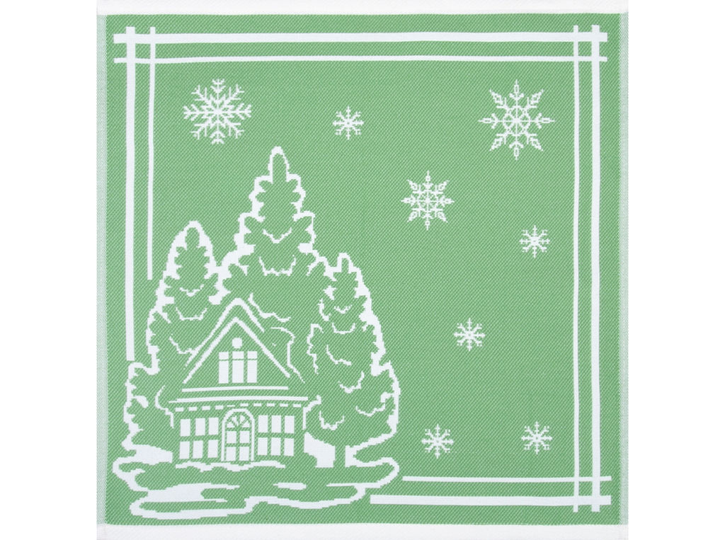 9с25.110ж1 Домик2(ДТЭ травка) Салфетка 50х50см