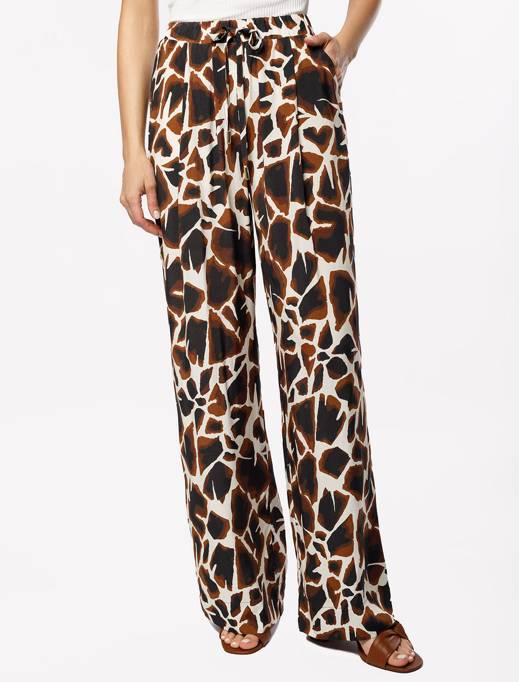 VILATTE / Брюки из вискозы с лиоцеллом