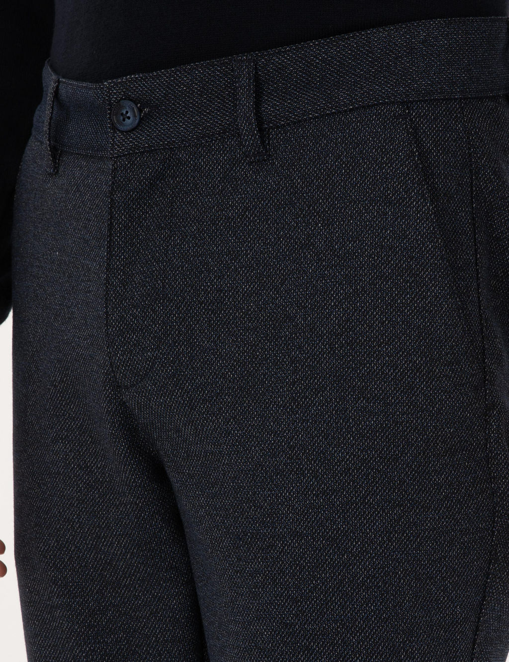 Lacivert Slim Fit Kanvas Pantolon - Pierre cardin фото 5