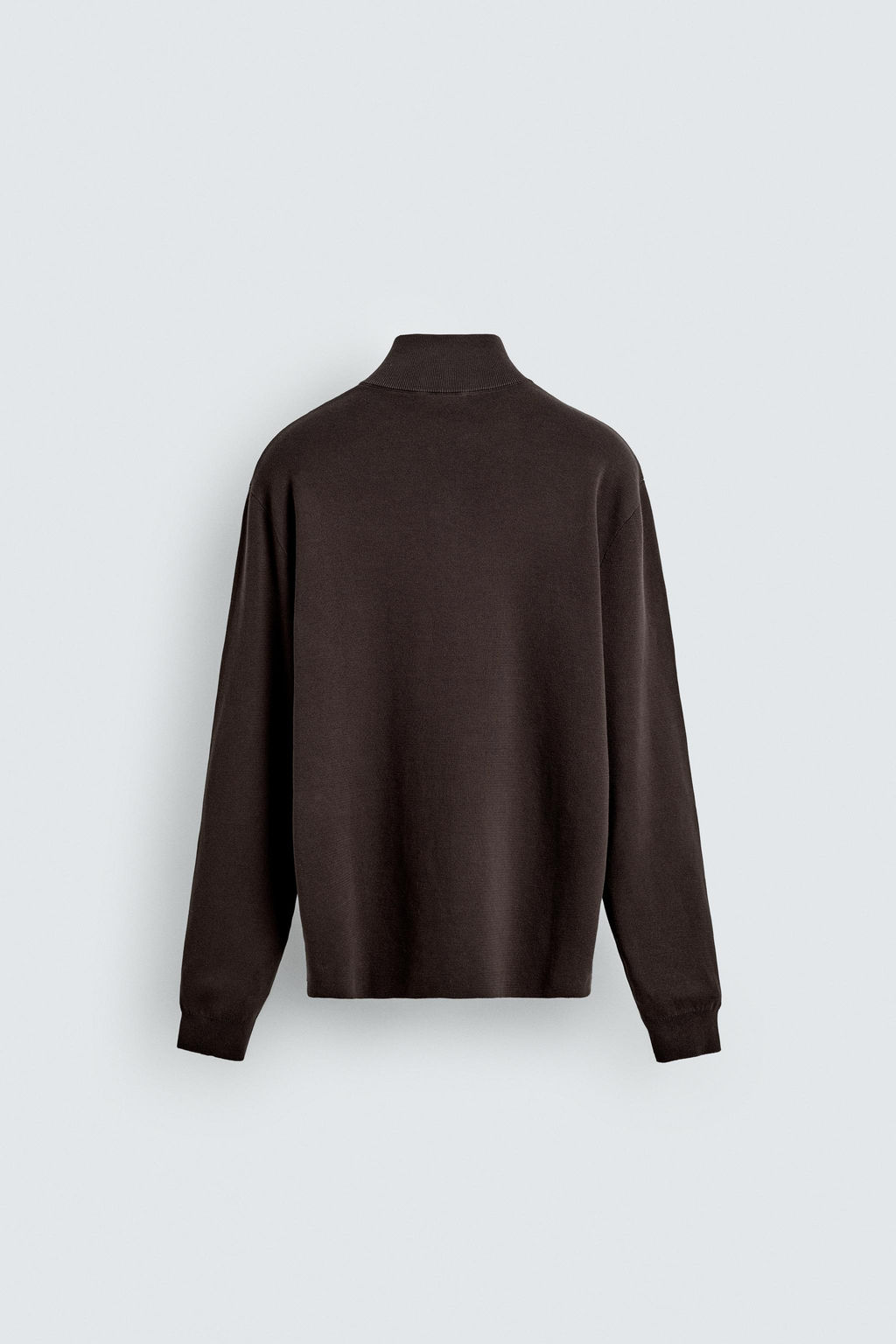 PURL KNIT ZIP-UP SWEATER - Zara фото 8