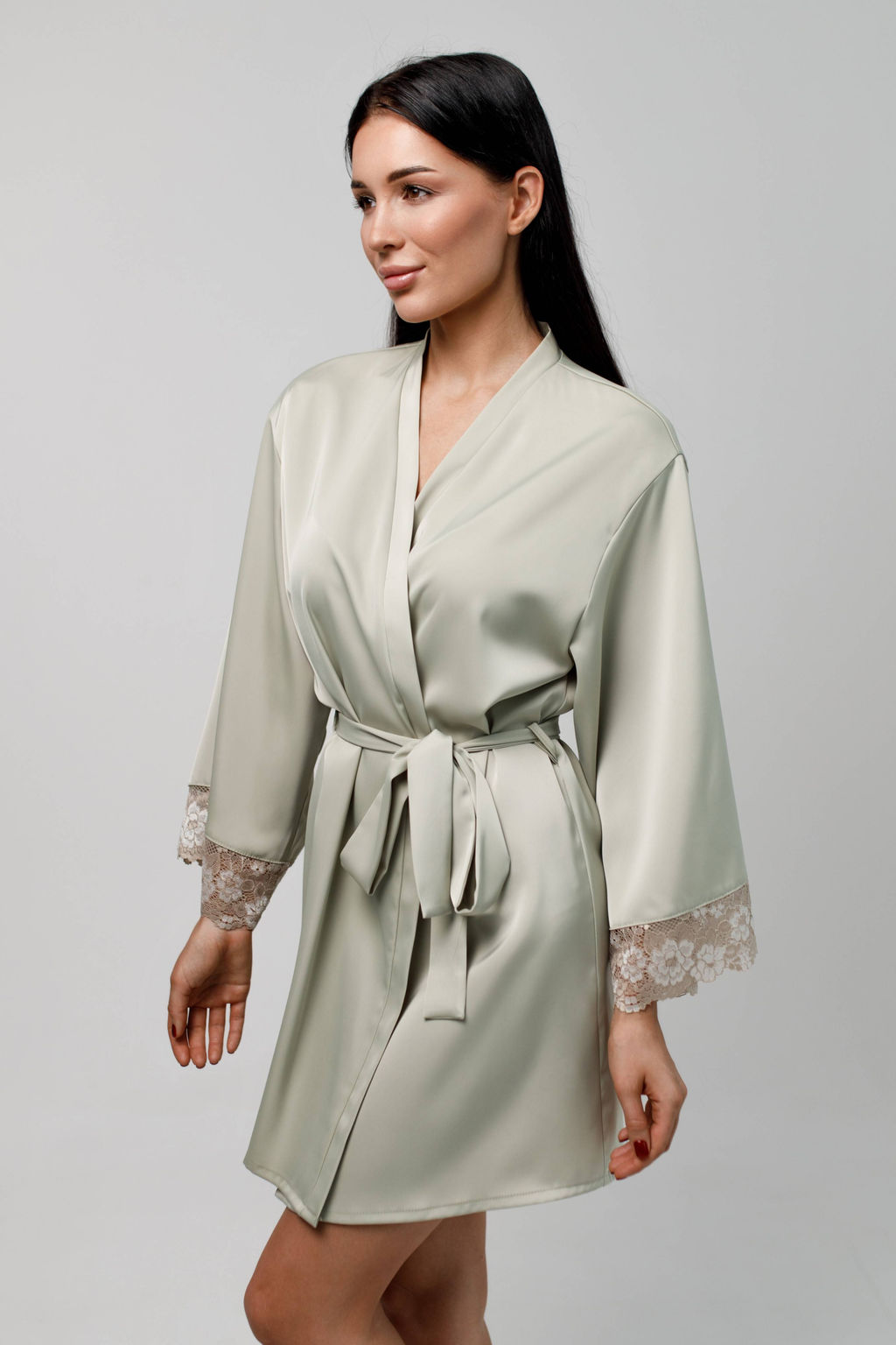 2518 ОЛИВКА ХАЛАТ - Karolina фото 4