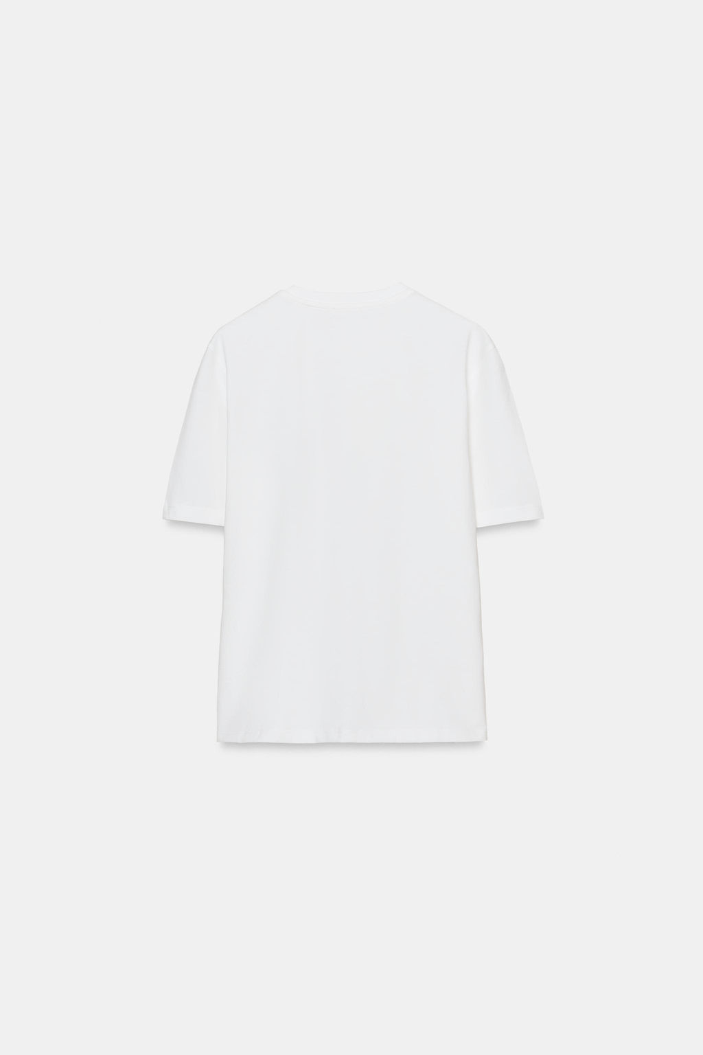 CAMISETA FLOR VOLUMEN / Blanco - Zara фото 7