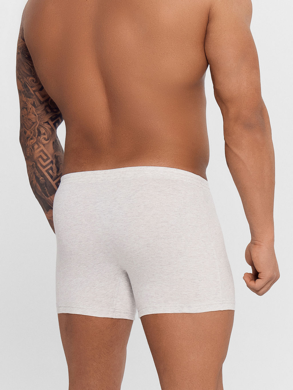 Цена за 2 штуки! Трусы шорты мужские в наборе, 3 шт - Mark formelle фото 4