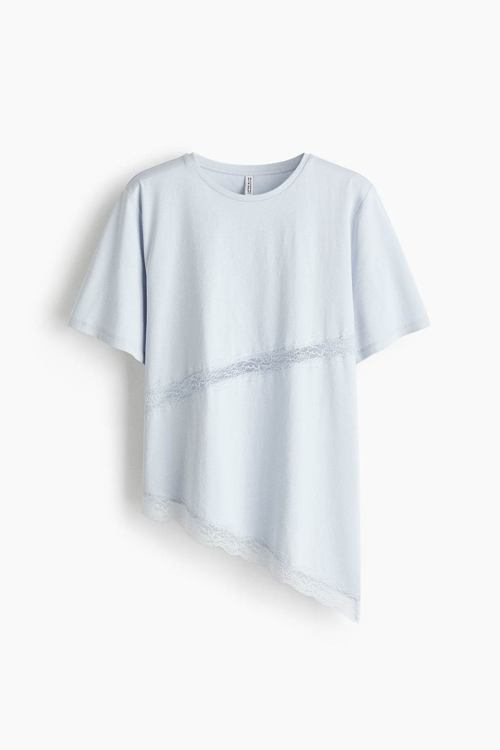 Camiseta con ribete de encaje - H&m фото 2