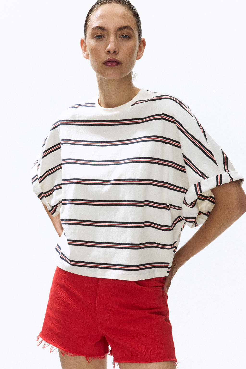 Top oversize de algod?n - H&m фото 6