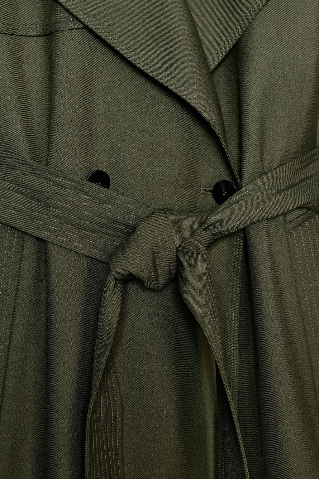 ZW COLLECTION LIMITED EDITION OVERSIZE TRENCH COAT - Zara фото 8