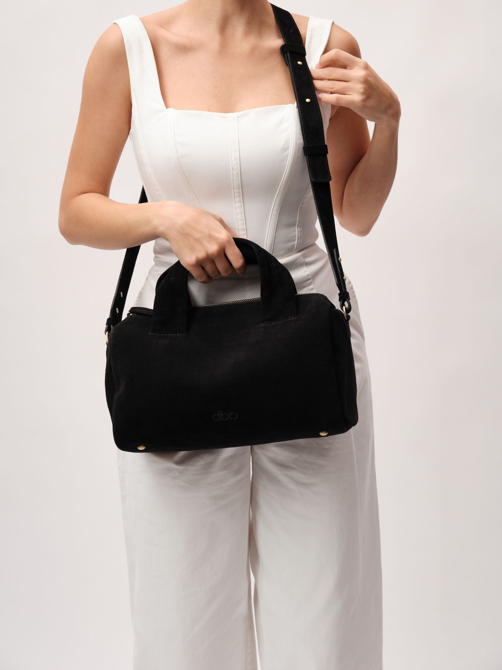 Замшевая сумка Bowling DBR 31378 черный  фото 10