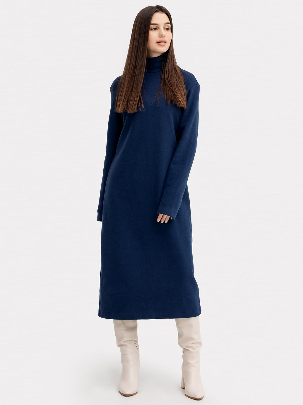 Платье женское в синем цвете