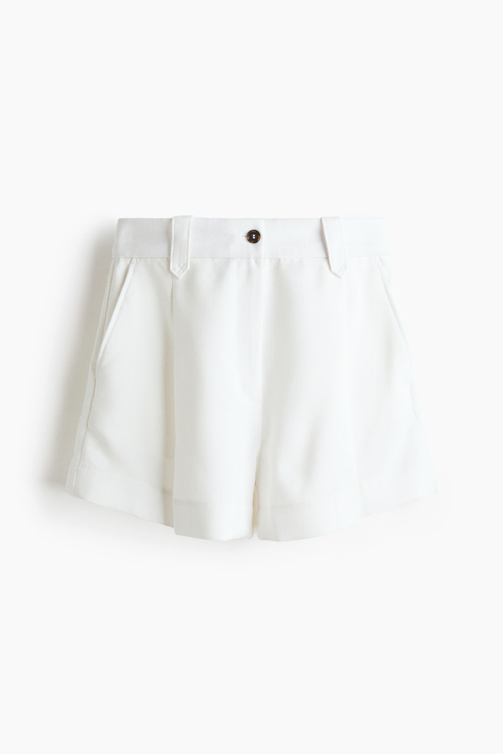 Pantal?n corto con pliegues - H&m фото 8