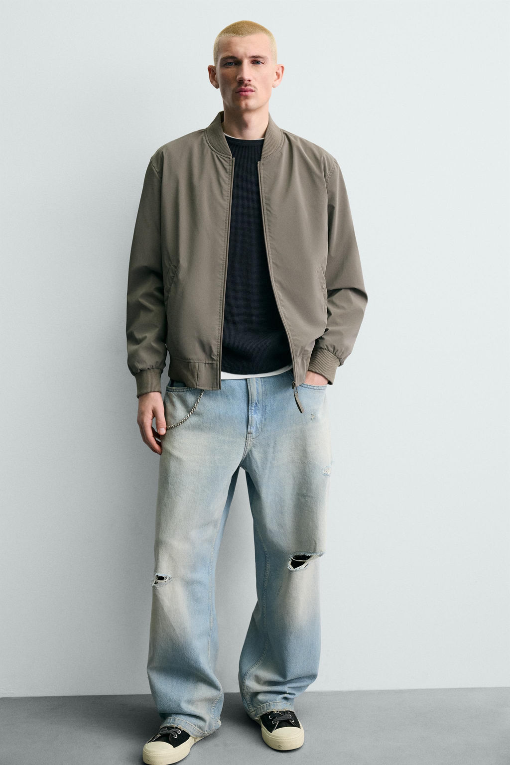 TECHNICAL BOMBER JACKET - Zara фото 6