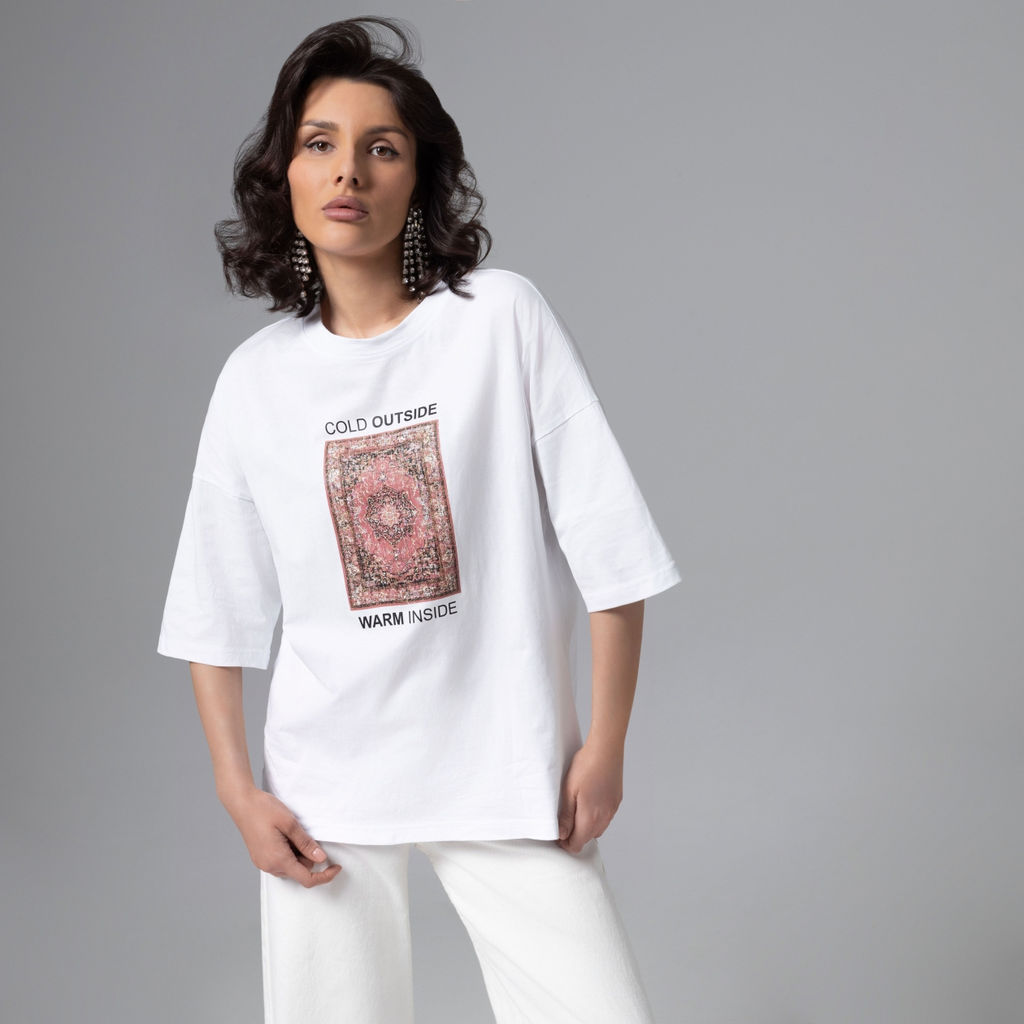 Футболка из хлопка, Фэшн-идеал (original) - Charutti фото 7