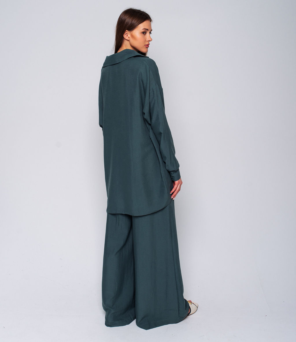 Костюм #ОБШ1342, серо-зелёный - Dommod фото 4