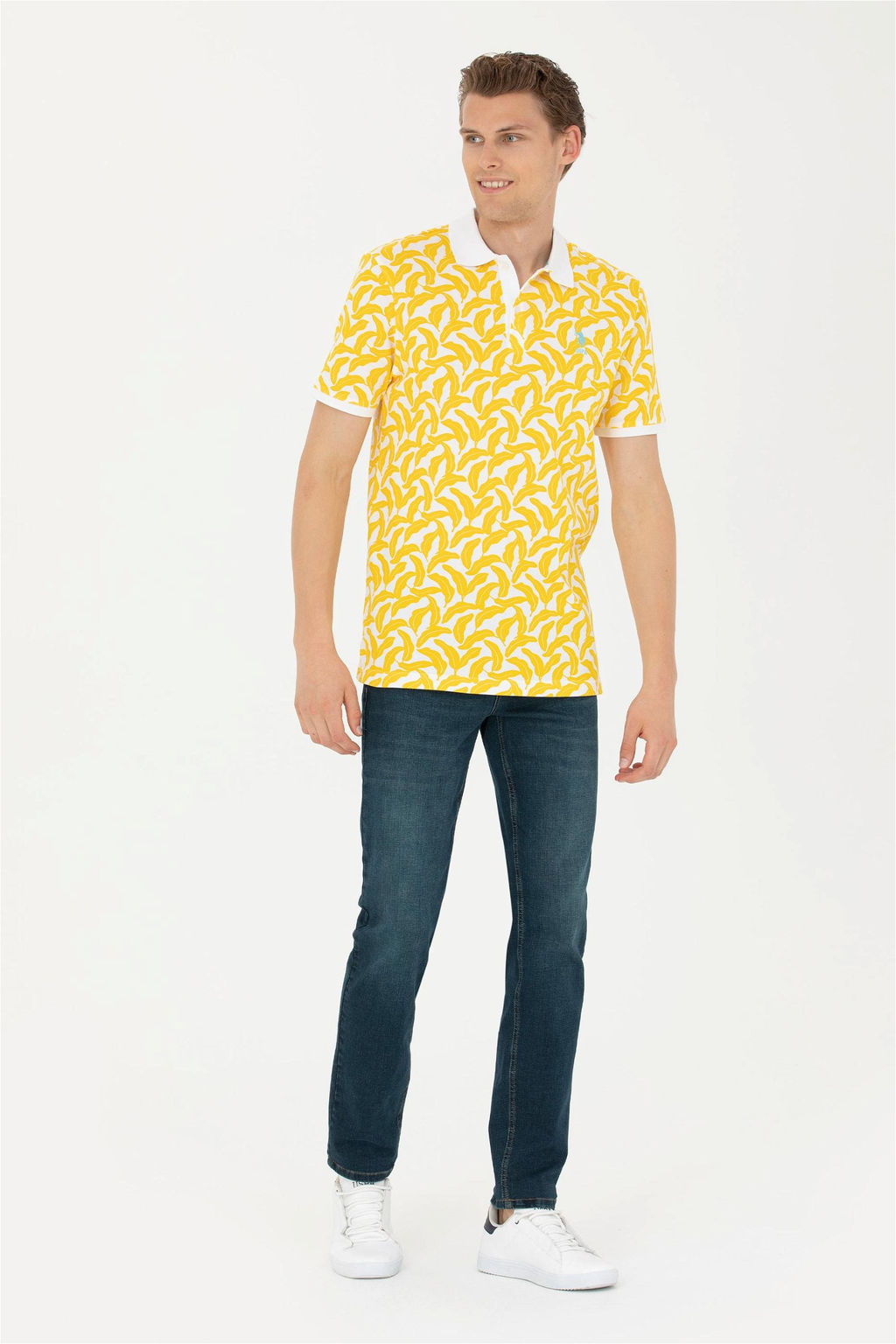 Мужская желтая t -манатка Неожиданная скидка в корзине - U.s. polo assn фото 4