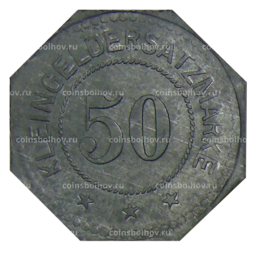 50 пфеннигов Германия Нотгельд  Эрнст Кехлич