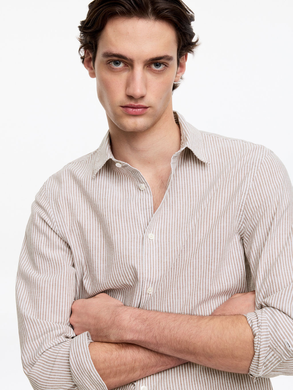 Camisa en mezcla de algod?n - H&m фото 7