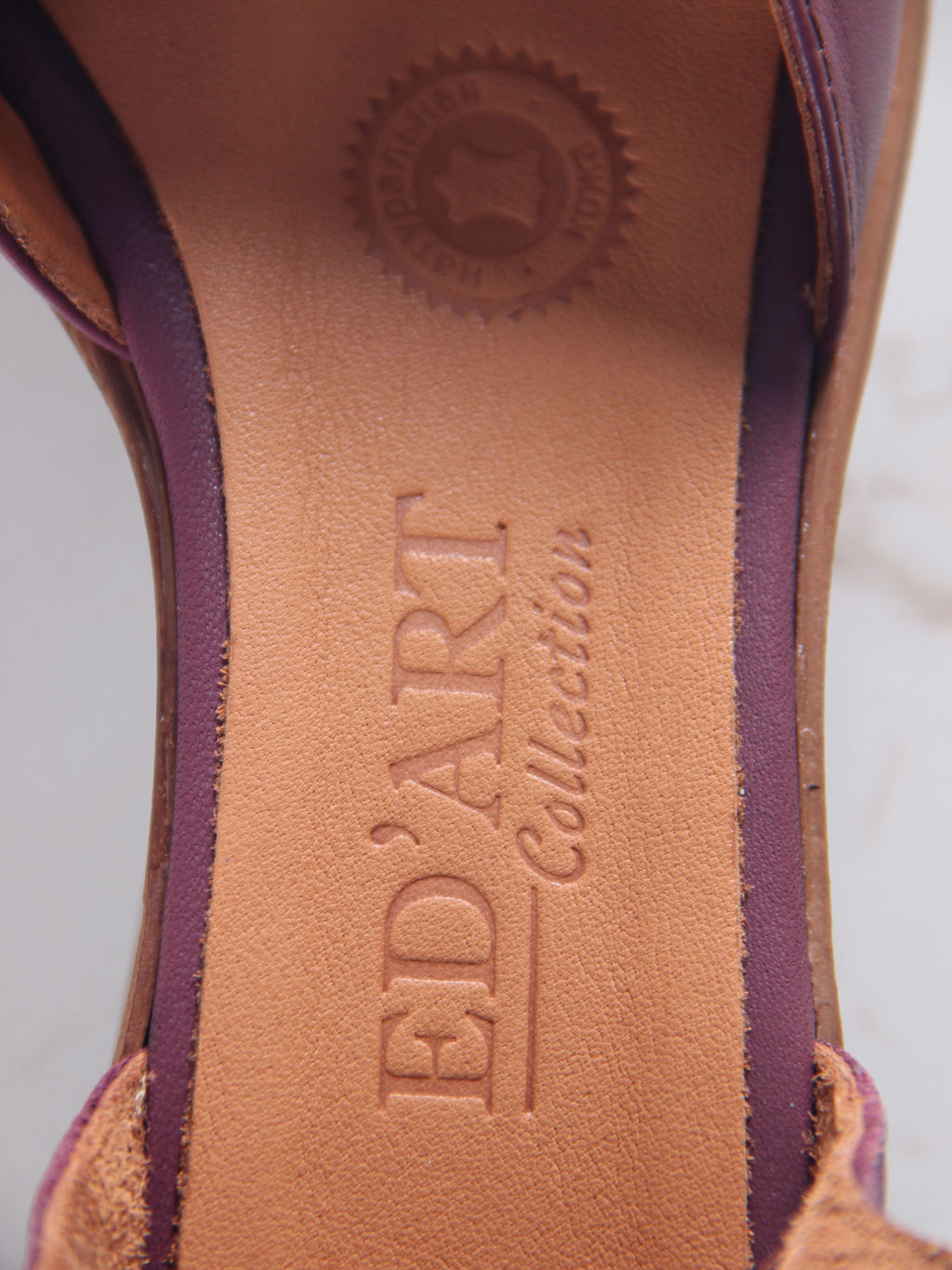 Босоножки 5033.23663br.Гнилая вишня+коричневый