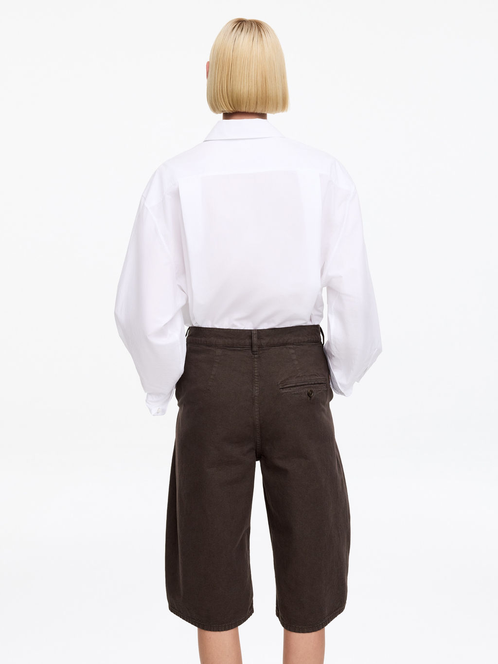 Pantalones tres cuartos barrel-leg - H&m фото 4
