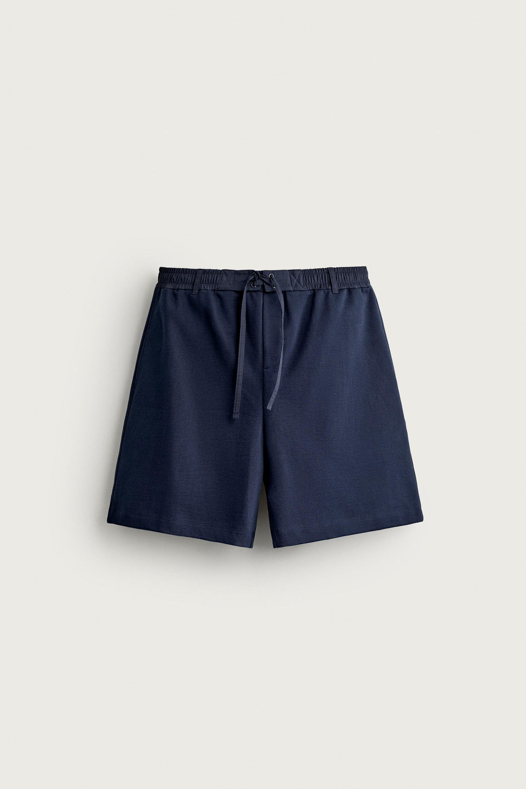 BERMUDA JOGGER CINTURA COMBINADA / Marino - Zara фото 7