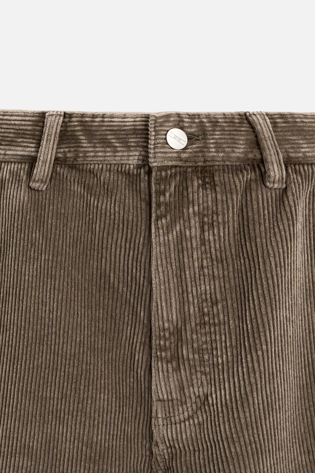 CARPENTER CORDUROY TROUSERS - Zara фото 8