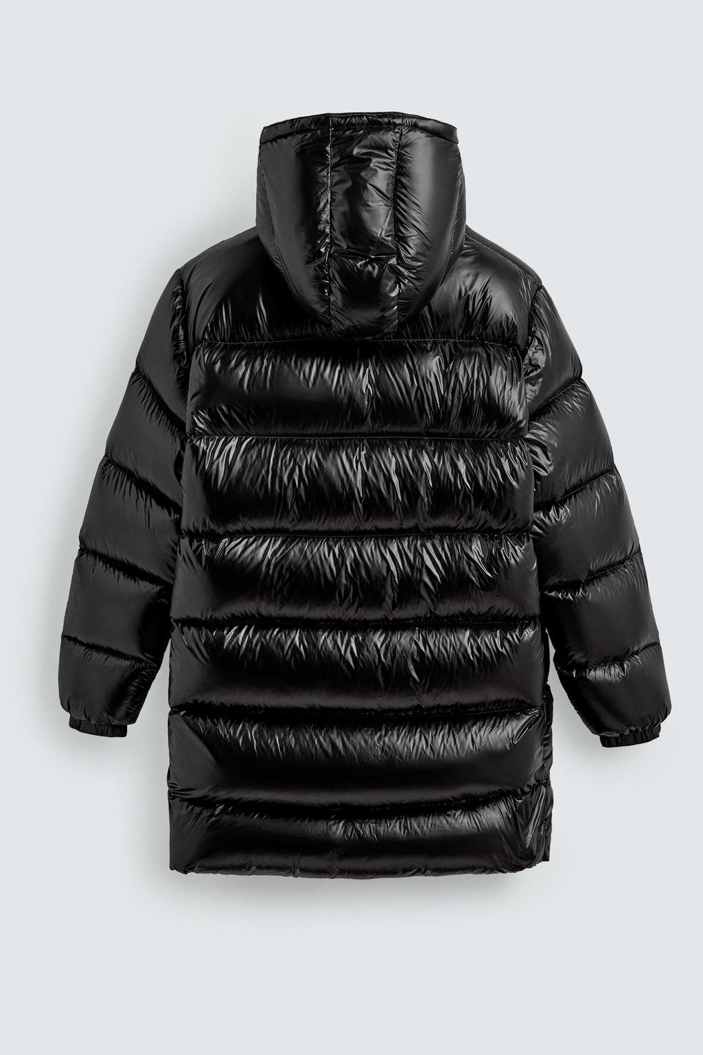LONG 100% FEATHER PUFFER JACKET - Zara фото 9