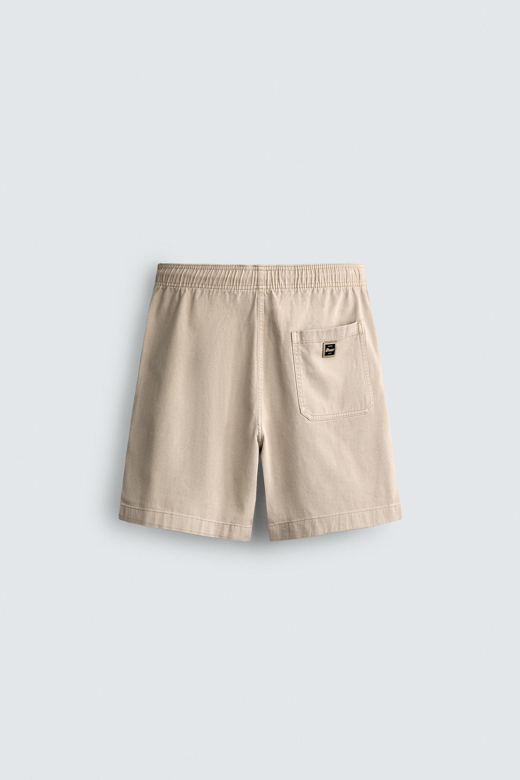 BERMUDA LAVADA ESTRUCTURA WAFFLE / Gris antracita - Zara фото 8