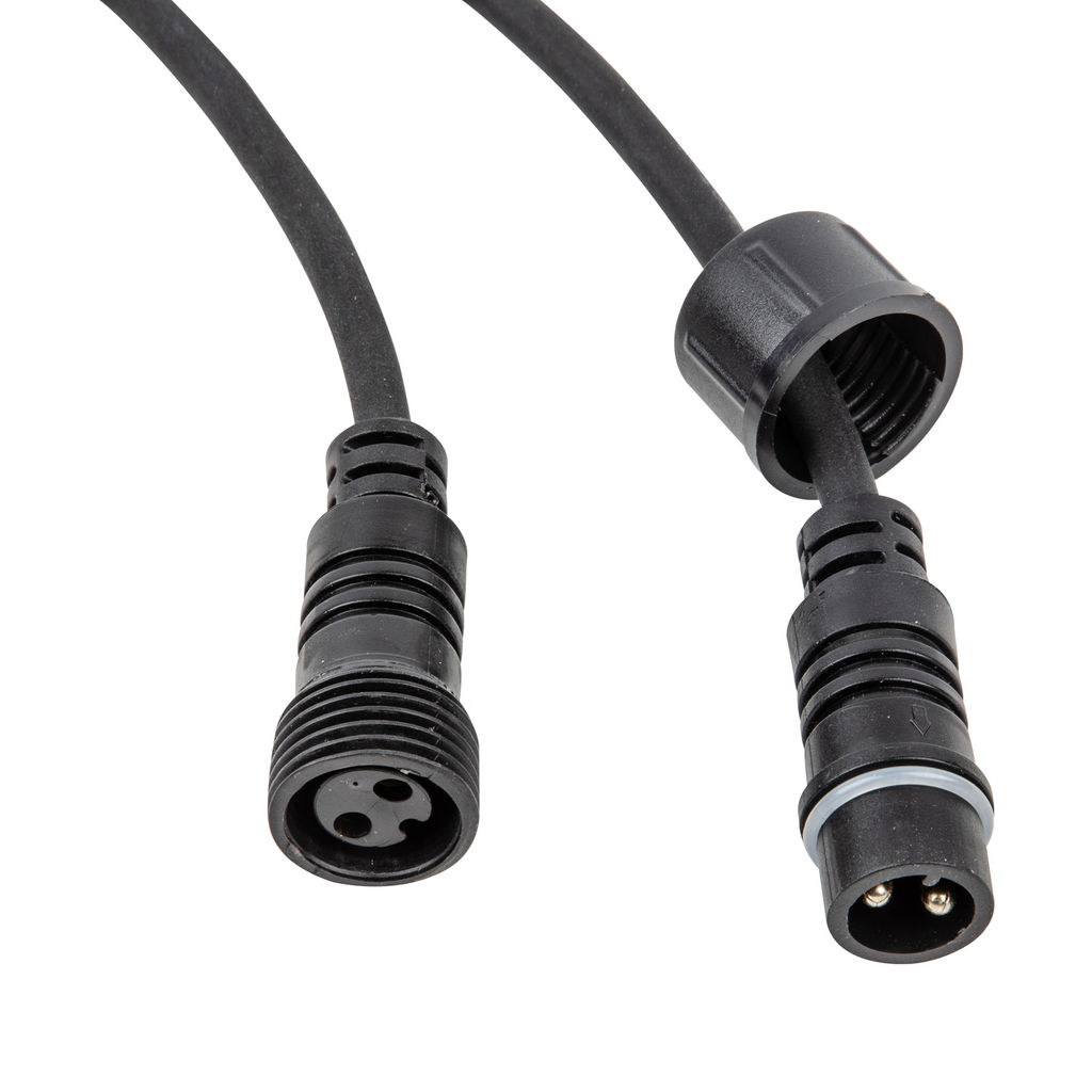 UDL-K230 6/E27/5M IP54 BLACK BELT-LIGHT GREENHOUSE Гирлянда для освещения теплиц, 5м + 3м сетевой шнур. 6 подвесов 1м с патроном E27, шаг 100см. Чёрная. TM Uniel