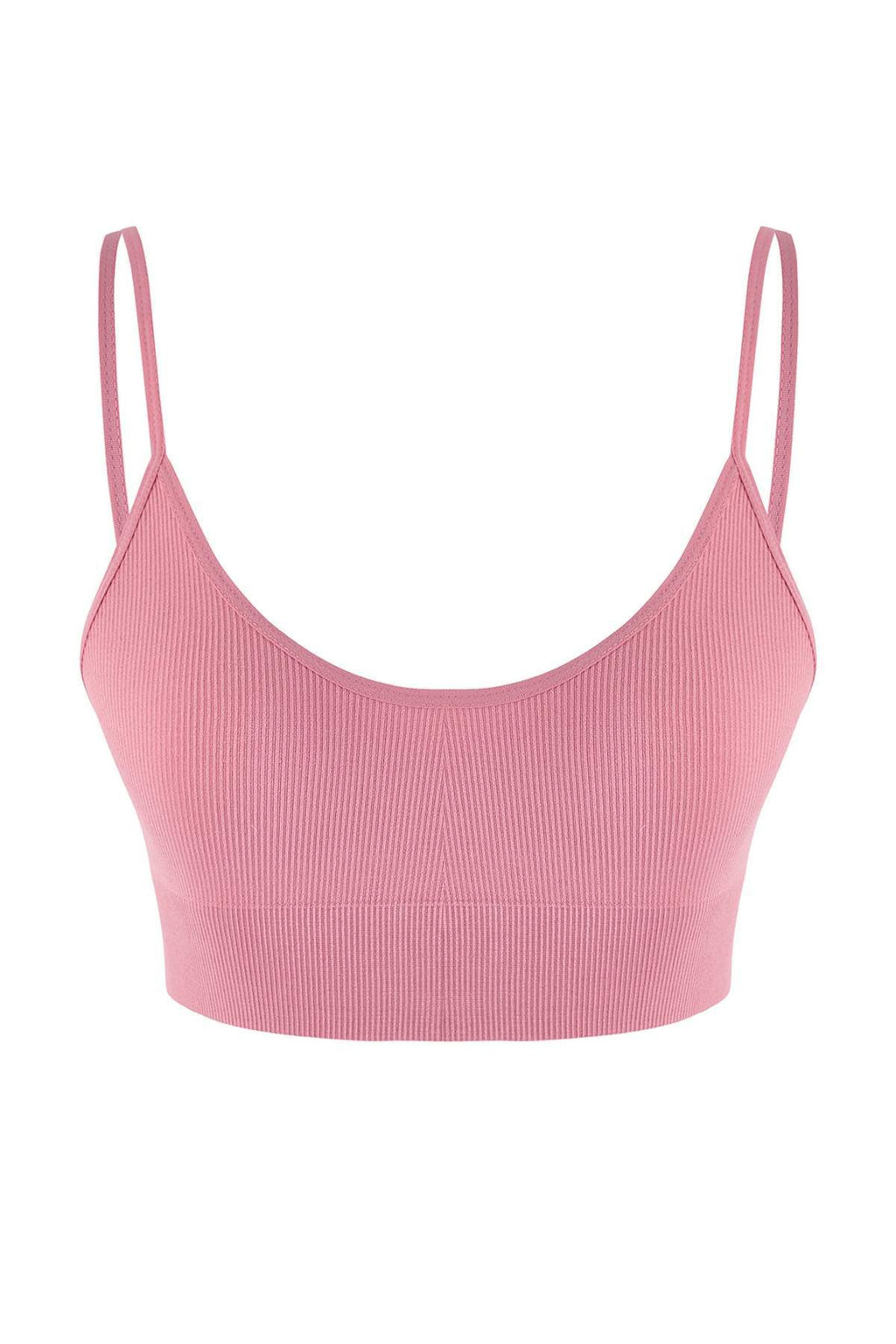 TRENDYOLMILLA Siyah Seamless/Dikissiz Ip Ask?l? Balensiz Kaps?z Bralette Orme Sutyen THMAW23SU00140  фото 26