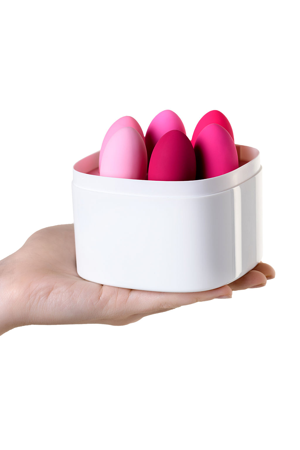 Набор вагинальных шариков Eromantica K-ROSE, силикон, розовый, 6 шт  фото 6
