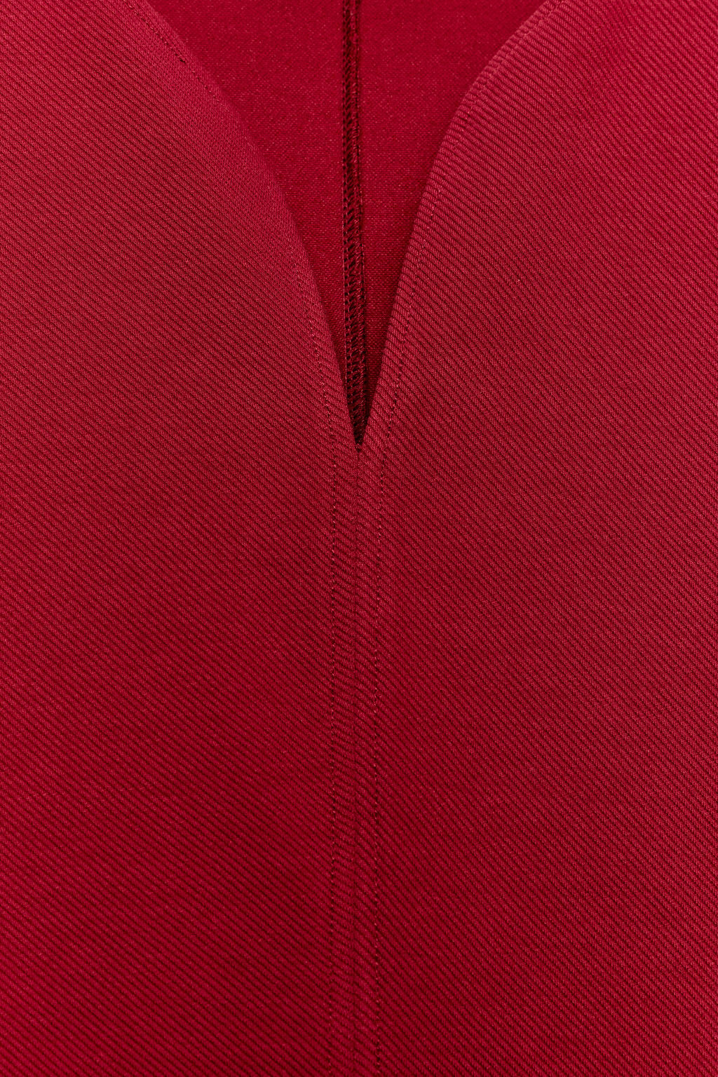 TOP PEPLUM MANGA ABULLONADA / Burgundy - Zara фото 9