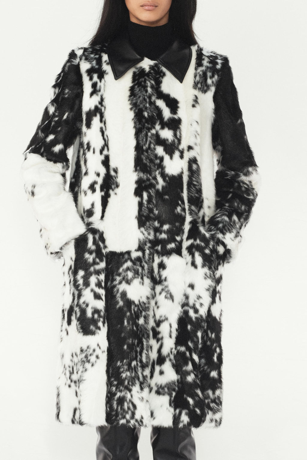 ANIMAL PRINT COAT - THE ITEM ZARA WOMAN  фото 8