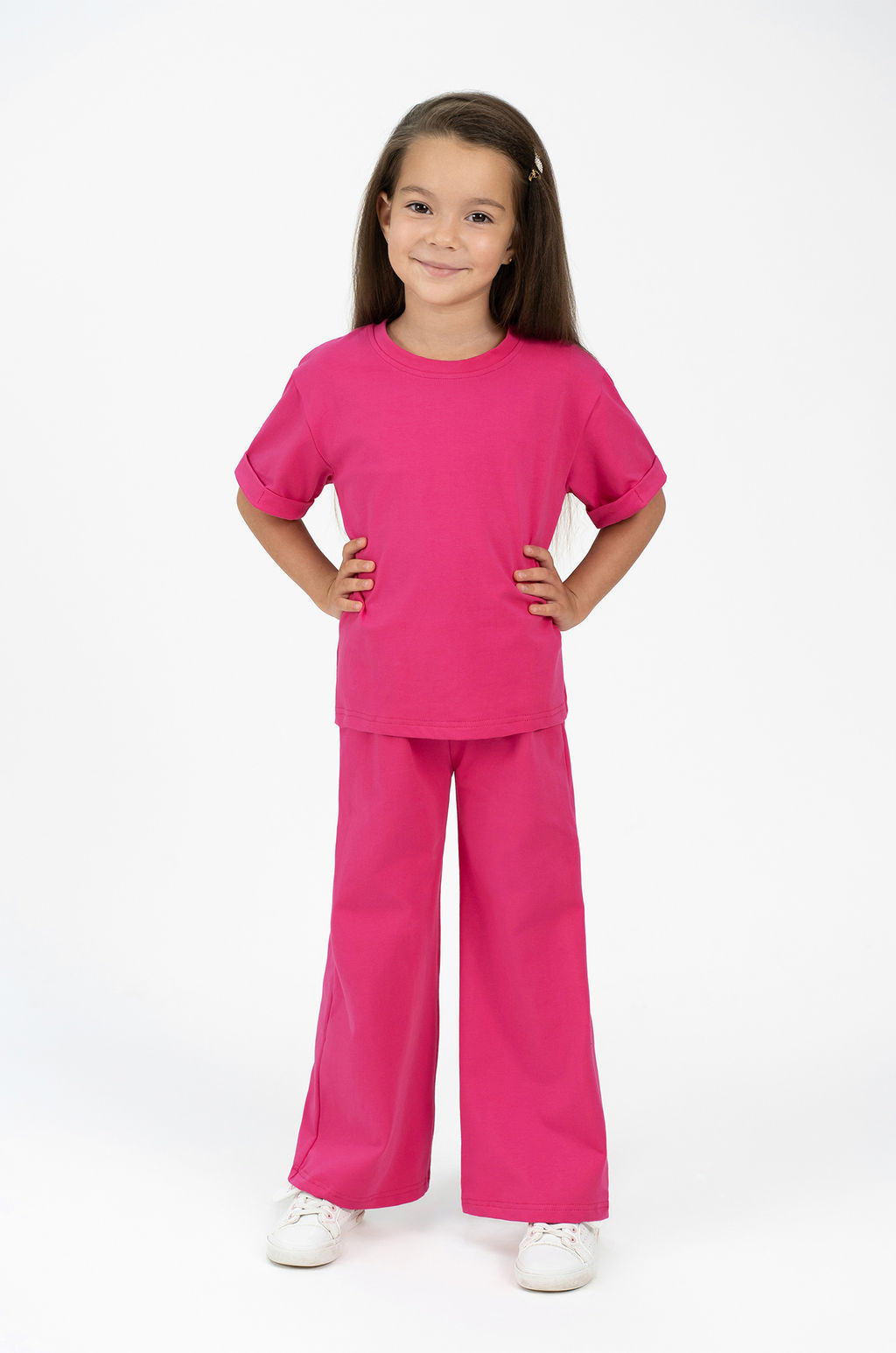Костюм детский фуксия 7060 (128)