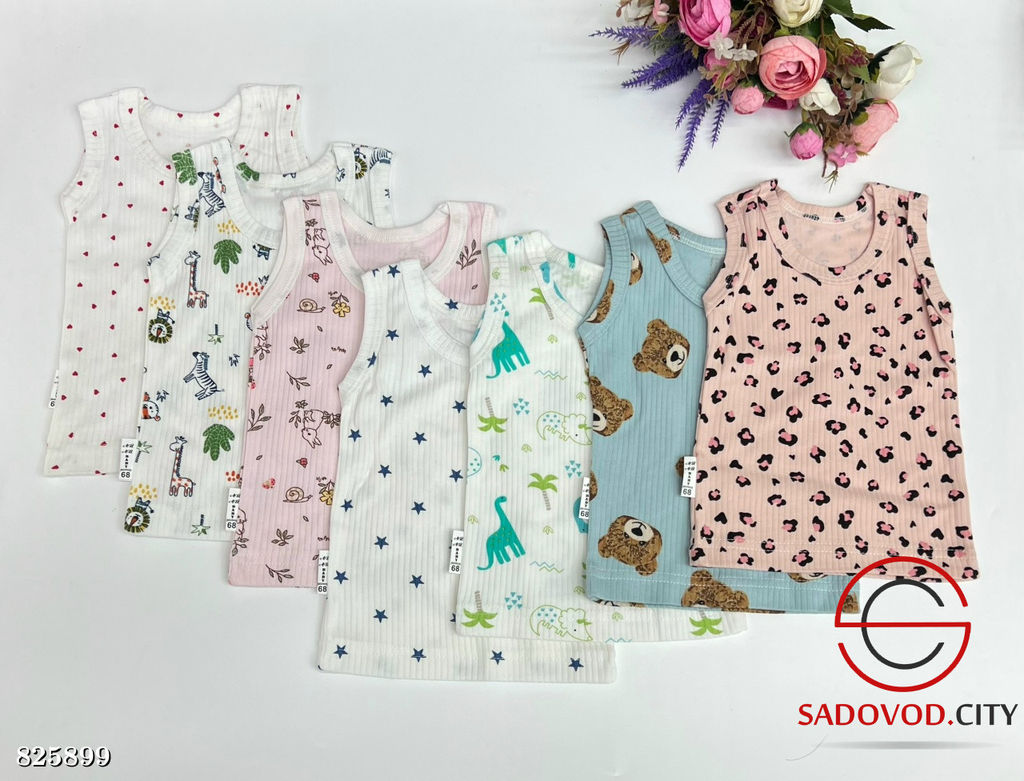 Майка детская с рисунком 1 шт