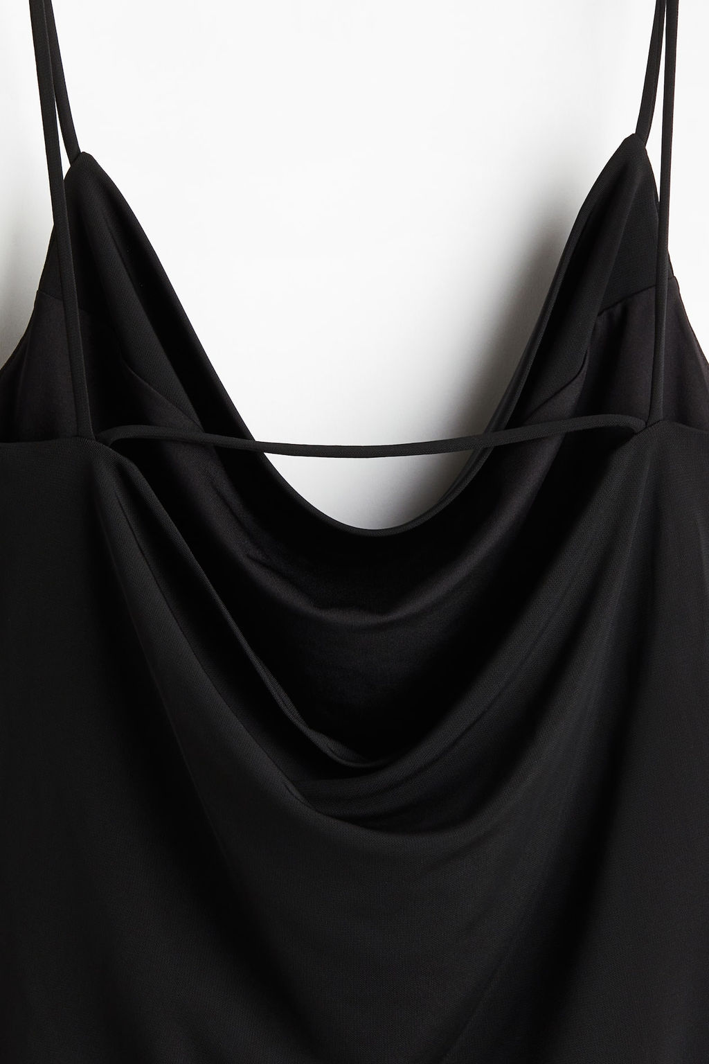 Top de tirantes espagueti con escote drapeado - H&m фото 7