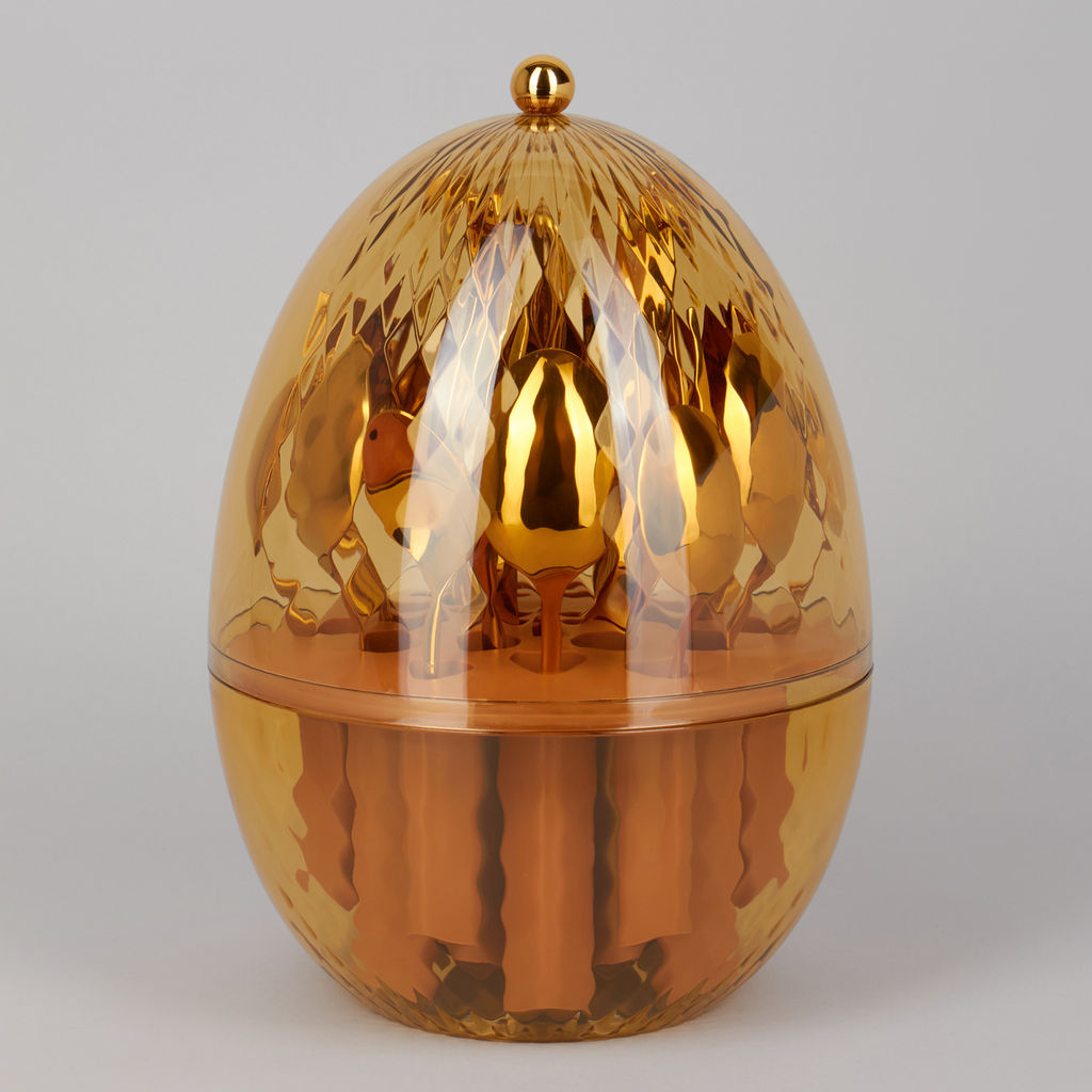 НАБОР СТОЛОВЫХ ПРИБОРОВ НА ВРАЩАЮЩЕЙСЯ ПОДСТАВКЕ, 24ПР., СТАЛЬ 18/10, ПВД ПОКРЫТИЕ - Agness фото 3