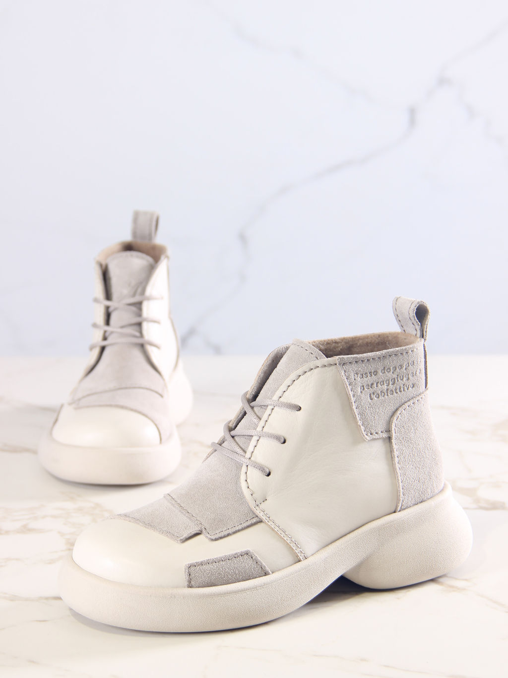 Ботинки 305.927be.Бежевый стар+каменная замша/байка