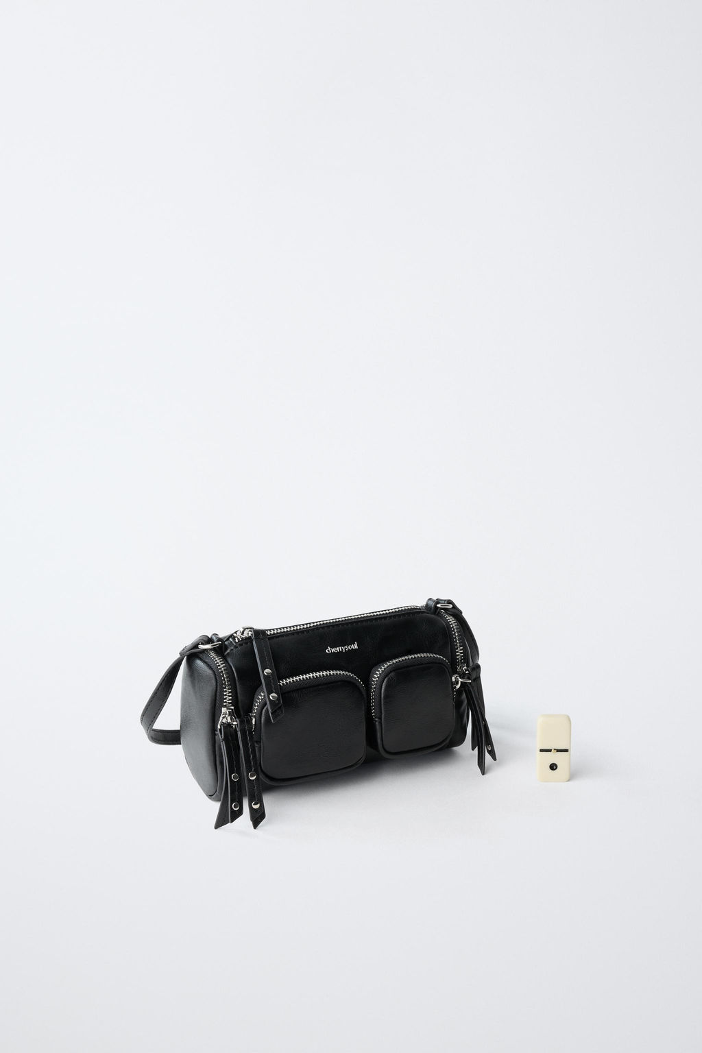 SHOULDER BOLSILLOS / Negro - Zara фото 6