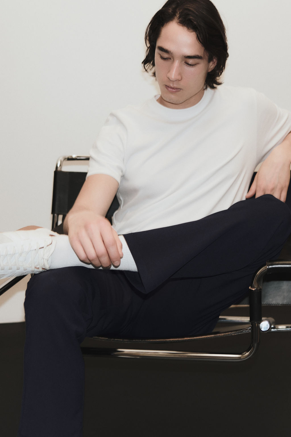 Chinos Four-way stretch - H&m фото 8