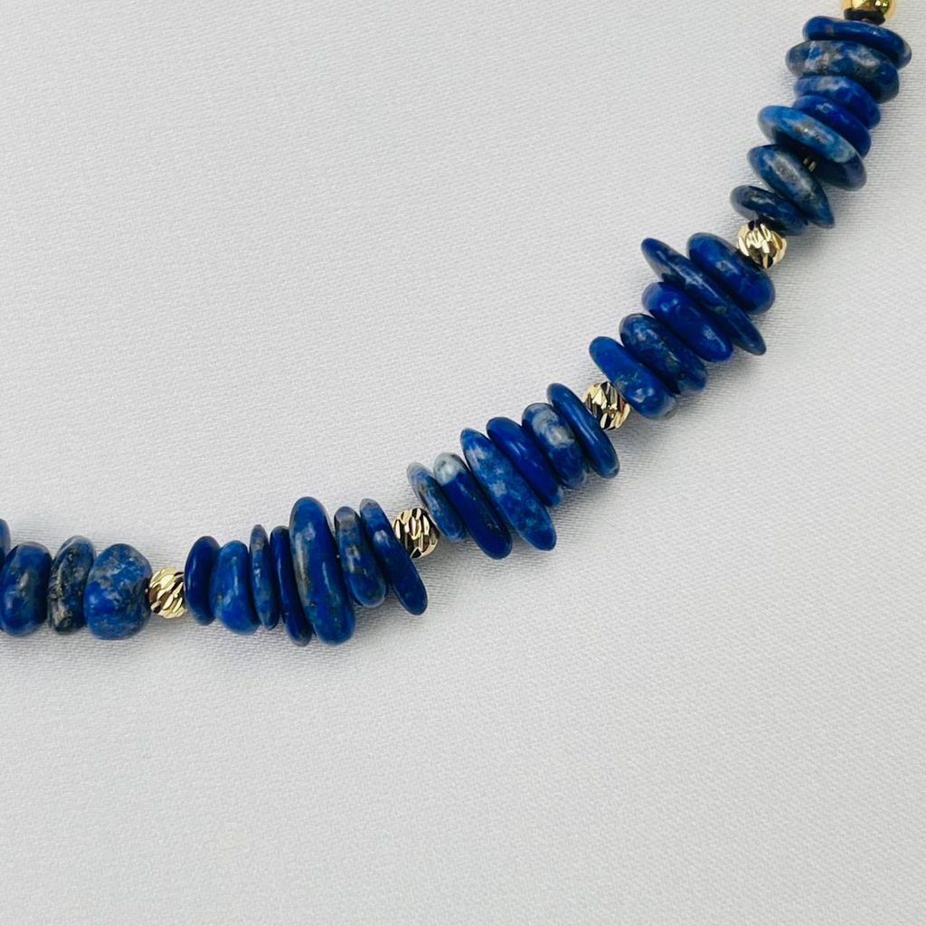 Браслет из Лазурита с цепочкой 17,5 см