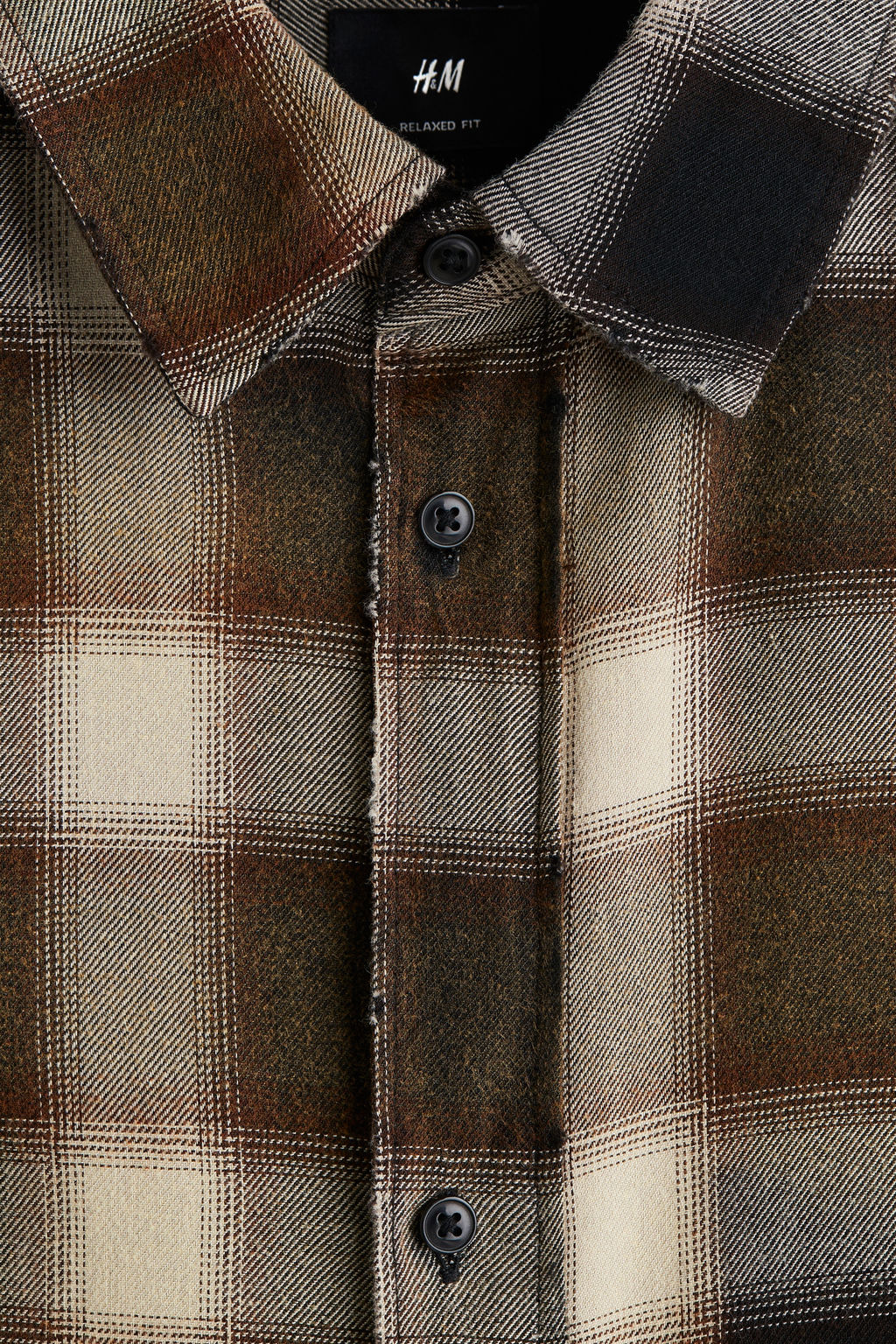 Camisa en mezcla de algod?n Relaxed Fit - H&m фото 5