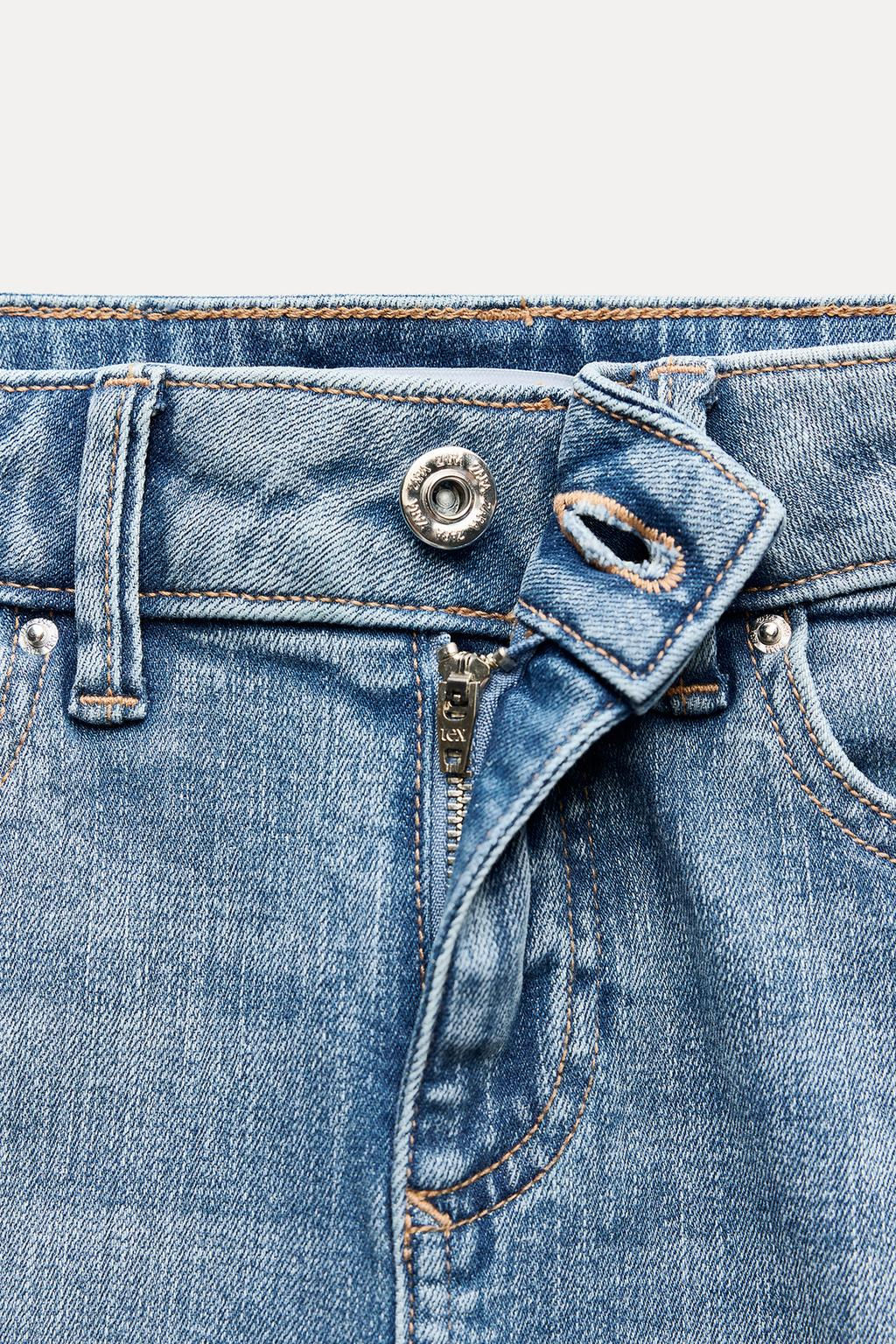 Z1975 MID-WAIST SKINNY FIT JEANS - Zara фото 5