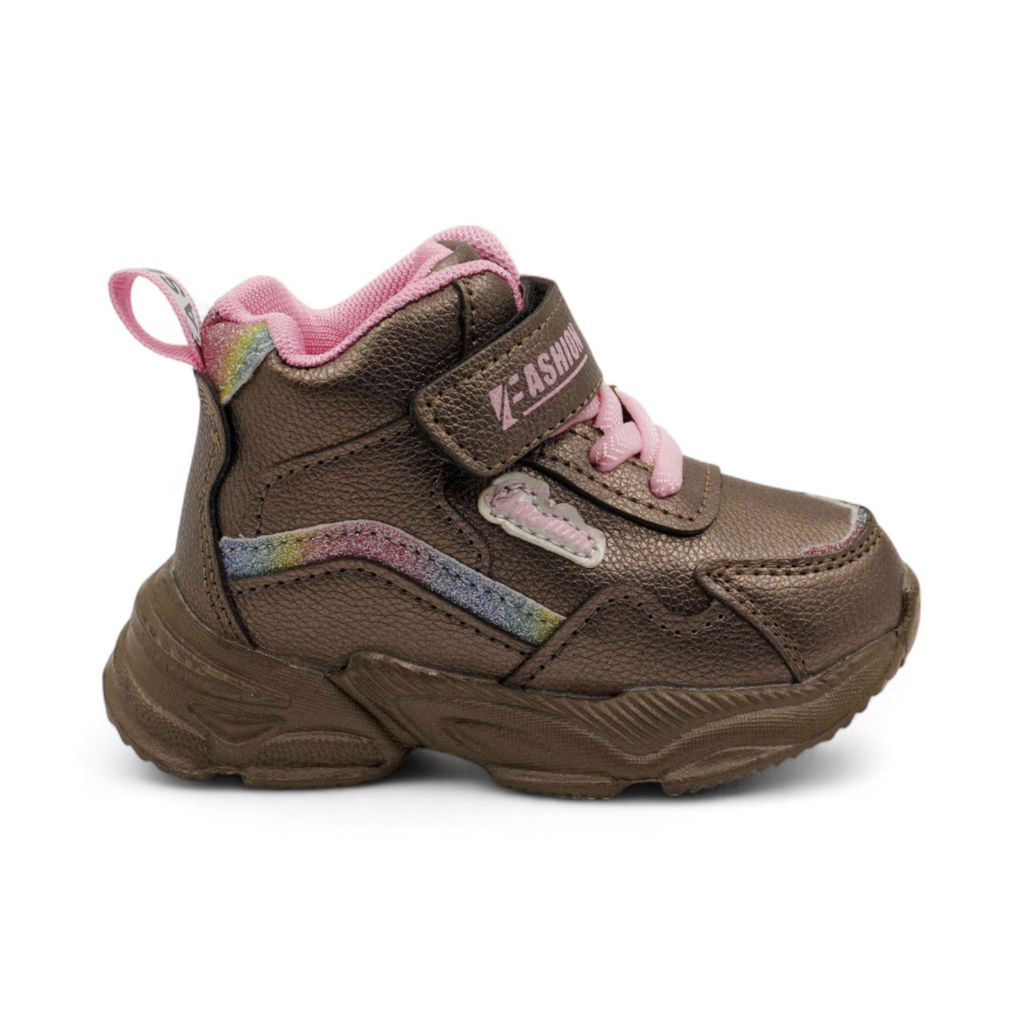 Кроссовки детские высокие С8980-15 бронзовые - Sport фото 2