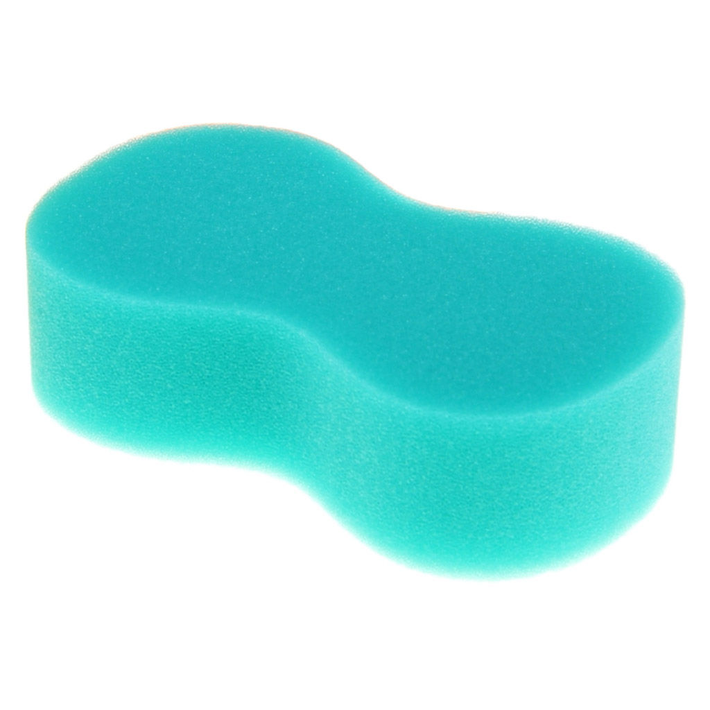 Губка банная для тела Вдохновение 18х10,5х5см, пенополиуретан, плотность 19кг/м3 (Россия) - Домашняя мода фото 2