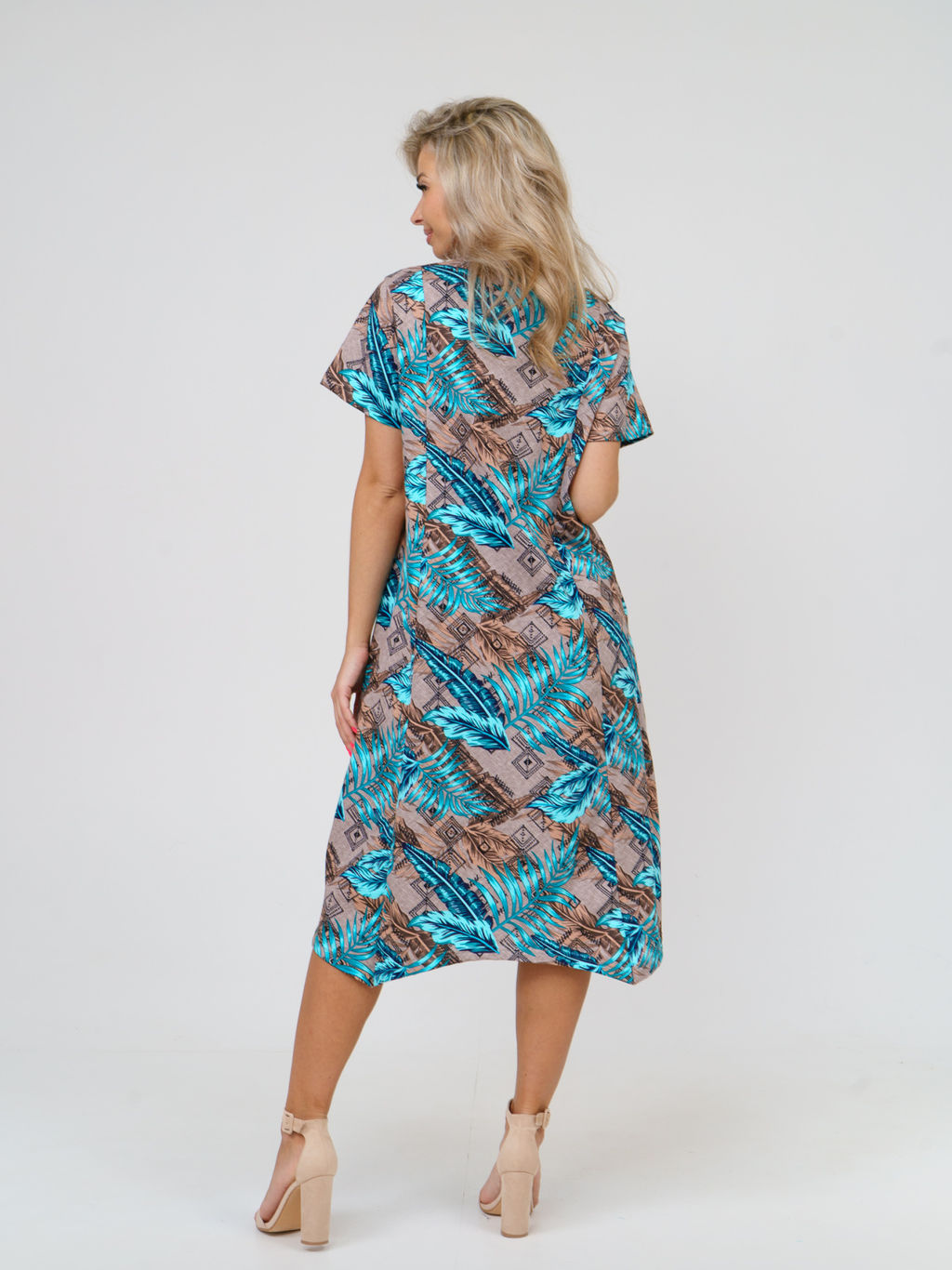 908 Платье "Бежевый"