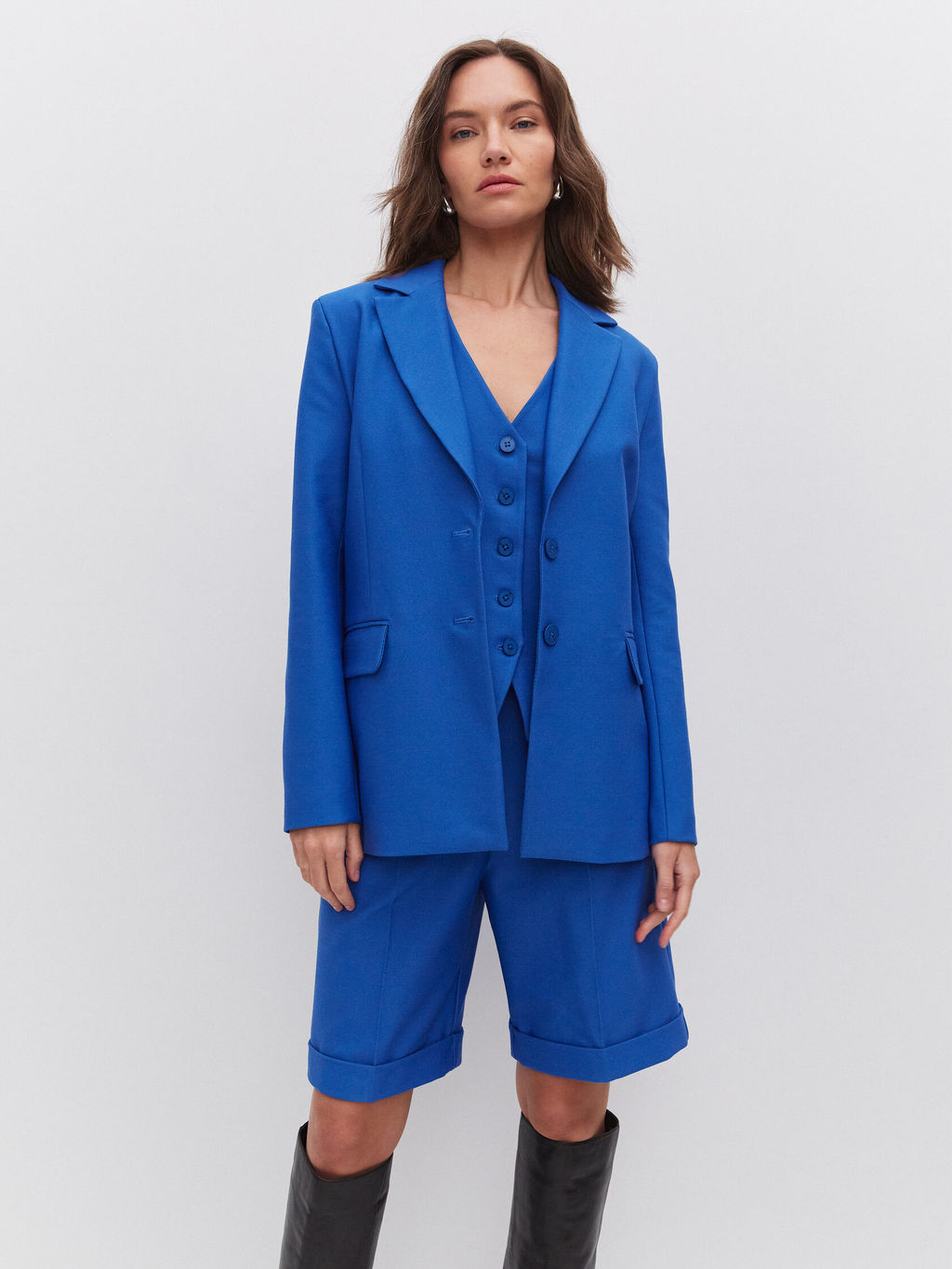 Однобортный жакет из вискозы - TO BE ONE фото 3