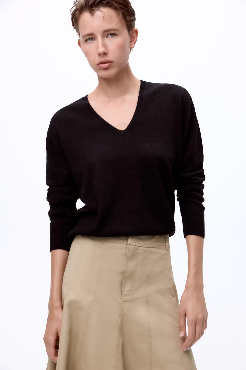 EXTRA SOFT 100% WOOL SWEATER - Zara фото 8